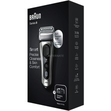 Braun 8 Series 8417 Islak Kuru Tıraş Makinesi + Şarj Standı + Seyahat Çantası