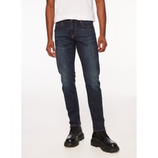 Armani Exchange Normal Bel Slim Fit Erkek Denim Pantolon 6RZJ13 1500 Indıgo Denım