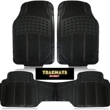 Trakmats Seat Exeo Sedan 2010  Universal Oto Paspas Siyah Desenli