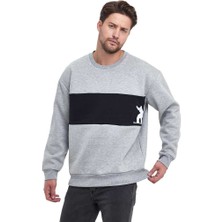 Adams Erkek 3 Iplik Oversize Sweatshirt