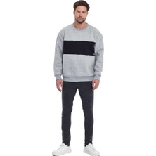 Adams Erkek 3 Iplik Oversize Sweatshirt