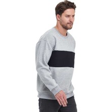 Adams Erkek 3 Iplik Oversize Sweatshirt