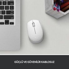 Logitech M171 Kablosuz Mouse-Beyaz 910-006867