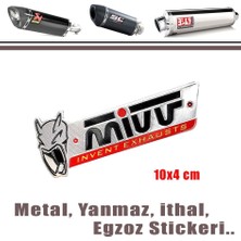 Egzoz Yanmaz Metal Sticker Mivv