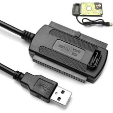 Htun Üç Amaçlı USB Ide / Sata 2.5 / 3.5 '' Sabit Disk / Optik Sürücü Kutusu Veri Kablosu (Yurt Dışından)