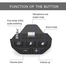 Htun Xbox One Denetleyicisi Için Stereo Kulaklık Adaptörü Mikrofon Kulaklık Dönüştürücü (Yurt Dışından)