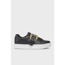 Versace Jeans Couture Logolu Hakiki Deri Sneaker Ayakkabı Bayan Ayakkabı 75VA3SK9 ZP311 899