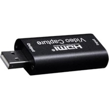 Htun HDMI Video Yakalama Kartı USB 2.0 / 1080P Hd Kaydedici Video Canlı Streaming / Oyun Için (Yurt Dışından)