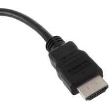 Htun HDMI Erkek VGA Rgb Kadın HDMI Için VGA Video Dönüştürücü Adaptörü 1080 P Pc Için (Yurt Dışından)