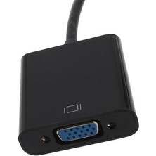 Htun HDMI Erkek VGA Rgb Kadın HDMI Için VGA Video Dönüştürücü Adaptörü 1080 P Pc Için (Yurt Dışından)