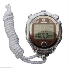 Htun Dijital Spor Büyük LCD Ekran ile Kronometre Zamanlayıcı 1/1000 Ikinci Spor Dış Mekan Spor Koşu Için Chronograph Sayaç Zamanlayıcı | Zamanlayıcılar (Gümüş) (Yurt Dışından)