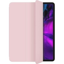 Htun Koruyucu Kılıf Için ipad Pro 12.9 Inç Kılıf Kalem Tutucu (Pembe) (Yurt Dışından)