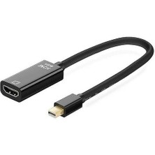 Htun (Siyah) HDMI Mini Dp Thunderbolt Uyumlu Monit'e Mini Ekran Bağlantı Noktası (Yurt Dışından)