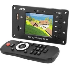 Htun 7 24 V Bluetooth Ses Video Kod Çözücü LCD Ekran Dts Kayıpsız Bluetooth Modülü Mp4 / Mp5 Hd Video Ape / Wav Kod Çözme Kurulu | Mp3 Çalar (Yurt Dışından)