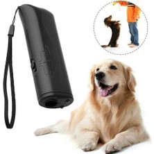 Htun (Sarı) Pet Köpek Nazik Ultrasonik Anti Barking Evcil Kovucu Eğitmen Cihazı LED Işık (Yurt Dışından)