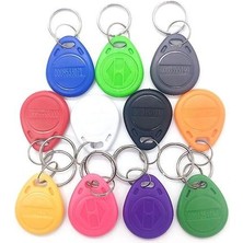 Htun 100 Adet Rfıd Etiketi 125 Khz Yakınlık Rfıd Kart Keyfobs Anahtar Fob Erişim Kontrolü Akıllı Kart (Yurt Dışından)