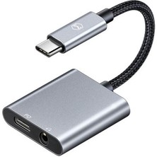 Htun 60 W Pd USB C Için 3.5mm + Tip C Kulaklık Dijital Ses Adaptörü Dac Hi Res Aux Kablosu iPad Pro MacBook Samsung S10 Huawei | Telefon Adaptörleri ve Amp;konvertörler (Yurt Dışından)