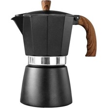 Htun 150 ml Pratik Alüminyum Kahve Makinesi Moka Kahve Pot Espresso Percolator Pot Elektrikli Sobalar Için Uygun Gaz Sobaları | Kahve Tencere (Yurt Dışından)