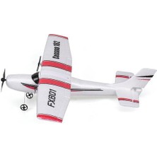 Htun FX801 Uçak Cessna 182 Dıy Rc Uçak 2.4 Ghz Çocuklar Için Sabit Kanatlı Uçaklar | Rc Uçaklar (Beyaz) (Yurt Dışından)