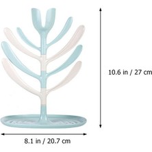 Htun Bebek Süt Şişesi Kurutma Rafı Bebek Meme Tutucu Biberon Organizatör | Kurutma Rafı (Yurt Dışından)