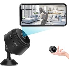 Htun Mini Spy, 32G 1080P Wifi Gece Görüşü ile Ev Güvenlik Gözetim Kamerası, Mini Bebek Kamerası ve Hareket Algılama (Siyah) (Yurt Dışından)