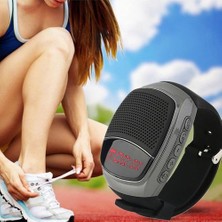 Htun Bluetooth Hoparlör Spor Akıllı Saat B90 Eller Serbest Arama Tf Kart Fm Radyo Çalma Zamanlayıcı Kablosuz Zaman Göstergesi (Yurt Dışından)