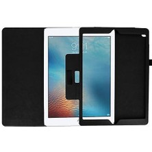 Htun Ipad Pro 12.9 2015/2017 Kapak Çok Konumlu Flip Folio Case - Siyah (Yurt Dışından)