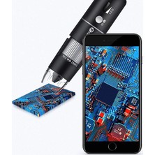 Htun Kablosuz Dijital Mikroskop El USB Hd Gözlem Kamerası 50X-1000X Büyütme Standlı Iphone, Ipad, Samsung Galaxy, Android ile Uyumlu (Yurt Dışından)