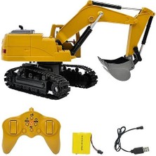 Htun 1:24 8 Kanal Rc Kamyon Excavator Alaşım Backhoes Buldozer Uzaktan Kumancı Mühendislik Araç Modeli Elektronik Çocuk Oyuncak (Yurt Dışından)