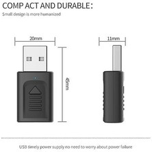 Htun 4 In 1 USB Bluetooth Verici Alıcı 5.0 Bilgisayar Tv Ses Verici (Yurt Dışından)