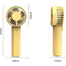 Htun USB El Fan, Mini Taşınabilir Fan, Öğrenci Sessiz Cep Şarj Küçük Fan (Yurt Dışından)