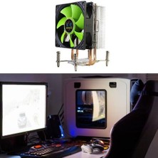 Htun Lanshuo Cpu Soğutucu 2 Isı Borusu Ultra Sessiz Lga 2011 X79 X99 X299 3pin Tek Fan (Yurt Dışından)