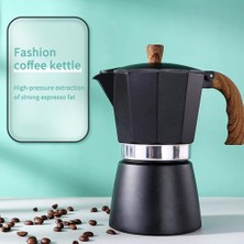 Htun 150 ml Kahve Pot Kahve Makinesi Percolator Soba Top Pot Sekizgen Alüminyum Pot Çalışma Kahve Mutfak Aletleri Stopetop Kahve Makinesi | Kahve Tencereler (Yurt Dışından)