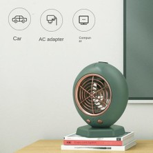 Htun Sessiz Fansız Masaüstü Taşınabilir USB Küçük Fan, USB Mini Fan Yurt Taşınabilir Elektrik Fan (Yurt Dışından)