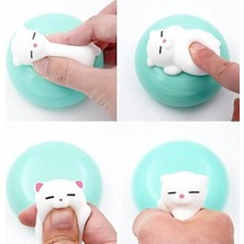 Htun 16 Adet Kedi Squishy Mini Squishies Stres Mochi Squishy Oyuncaklar Mochi Squishies (Yurt Dışından)