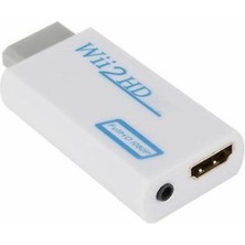 Htun Wii HDMI Converter, Destek Hd 1080P Dönüştürücü, Wii HDMI (Siyah) (Yurt Dışından)