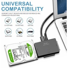 Htun Sata'ya USB 3.0 Ide Adaptörü Usb2.0 Sata Kablosu 2.5 3.5 Sata Ide Sabit Disk Sürücüsü Adaptörü USB C Otg HDD SSD USB Converter | Bilgisayar Kabloları ve Amp;konektörler (Yurt Dışından)