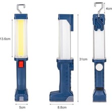 Htun LED Taşınabilir Fener 3800 Lm USB Şarj 2 * 18650 Pil 2 Modları Kamp Avcılık Için Fener | Taşınabilir Fenerler (Pil Yok) (Yurt Dışından)