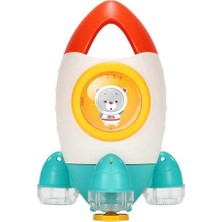 Htun Bebek Roket Çeşme Watertoys Banyo Oyunları Yaz Oyuncaklar Eğlenceli Roket Çeşme Serpme Su Dönen Su Oyuncakları Hediyeler Çocuklar | Banyo Oyuncak (Yurt Dışından)