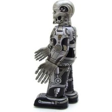 Htun Vintage Clockwork Wind Up Robot Oyuncaklar Retro Fotoğrafçılığı Çocuk Yetişkin Terminator Robot Teneke Çocuklar Klasik Oyuncak Noel Hediyesi | Rüzgar Up Oyuncaklar (Yurt Dışından)