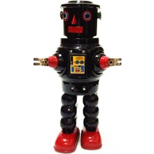 Htun Kırmızı Rüzgar Yukarı Walking Roby Robot Clockwork Teneke Oyuncak Anahtar Tahsil Hediyeler ile Robbie Mekanik Yaratıcı Retro Oyuncak | Rüzgar Up Oyuncaklar (Yurt Dışından)