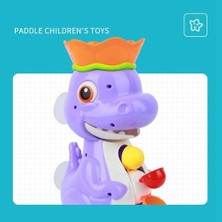 Htun Banyo Oyuncakları Çocuklar Için Komik Dinozor Banyo Oyuncakları Eğitici Bebek Banyo Oyuncakları Küvet Oynama Su Oyuncakları Toddlers Set | Banyo Oyuncak (Yurt Dışından)