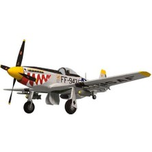 Htun 45 cm P 51D Mustang Avcı Uçağı Bombacı Sürüm Uçak Kağıt Modeli Montaj (Yurt Dışından)