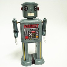 Htun Yetişkin Koleksiyonu Retro Rüzgar Oyuncak Metal Teneke Hareketli Salıncak Uzaylı Robot Mekanik Clockwork Oyuncak Rakamlar Çocuklar Hediye | Rüzgar Oyuncaklar (Yurt Dışından)