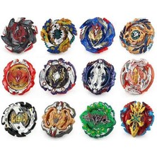 Htun 12X Beyblade Patlama Iplik Tops Set Iplik ile Kavrama Başlatıcı + Köpük Saklama Kılıfı (12 Adet) (Yurt Dışından)