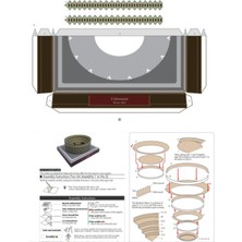 Htun Dıy 3D Italyan Roma Colosseum Mimari Craft Kağıt Modeli El Çalışma Bulmaca Oyunu Dıy Çocuk Oyuncak Denki & Amp;lin | Kağıt Modeli | Model Montajdiy 3D (Yurt Dışından)