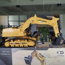 Htun 1/18 Rc Araba Kontrol Uzaktan Ekskavatör 2.4g Radyo Kontrollü Araba Caterpillar Traktör Modeli Mühendislik Binası Inşaat Oyuncakları | Rc Kamyonlar (Yurt Dışından)