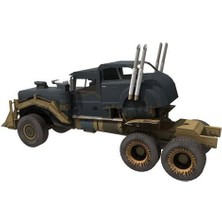 Htun Dıy Kağıt Modeli Mad Max Savaş Teçhizatı 1:25 Dıy Kağıt Zanaat Monte 3D Puzzle Oyunu Çocuk Oyuncak | Model Yapı Kitleri (Yurt Dışından)