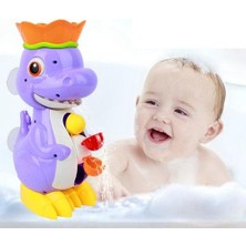 Htun Banyo Oyuncakları Çocuklar Için Komik Dinozor Banyo Oyuncakları Eğitici Bebek Banyo Oyuncakları Küvet Oynama Su Oyuncakları Toddlers Set | Banyo Oyuncak (Yurt Dışından)