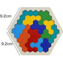 Htun Ahşap Tangram Jigsaw Beyin Tetris Oyunu Bulmaca Blokları Okul Öncesi Çocuklar | Bulmacalar (Yurt Dışından)